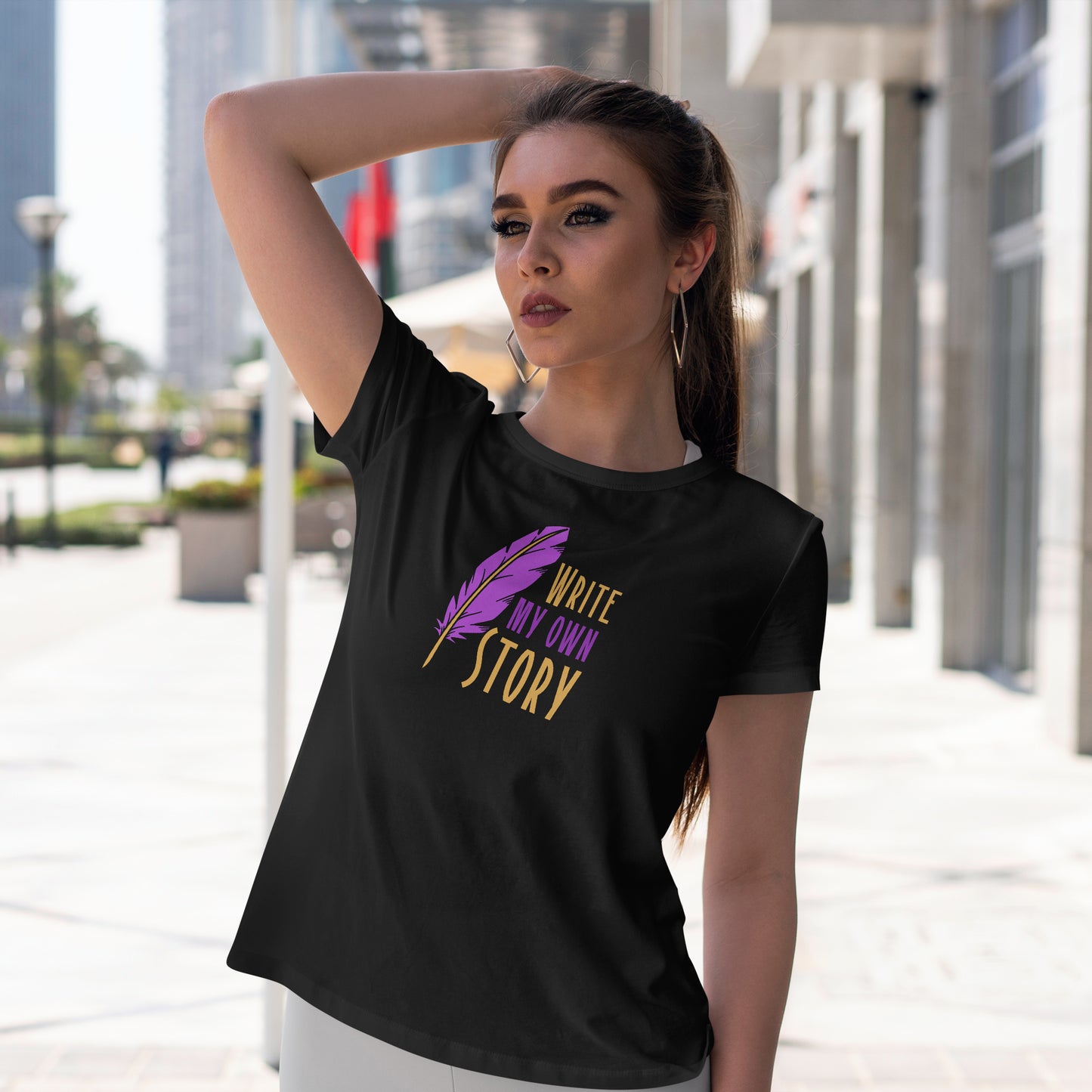 Write My Own Story | Girly Thing T-Shirt