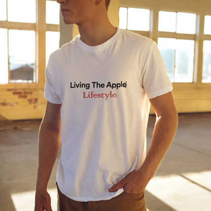 Living the Apple Lifestyle | Mobile T-Shirt