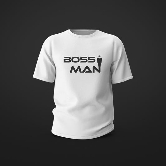 BOSS MAN | Entrepreneur Quotes T-Shirt