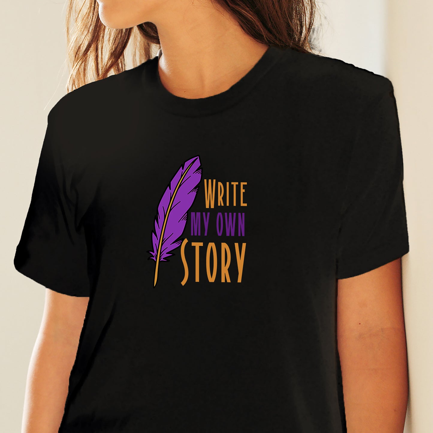 Write My Own Story | Girly Thing T-Shirt